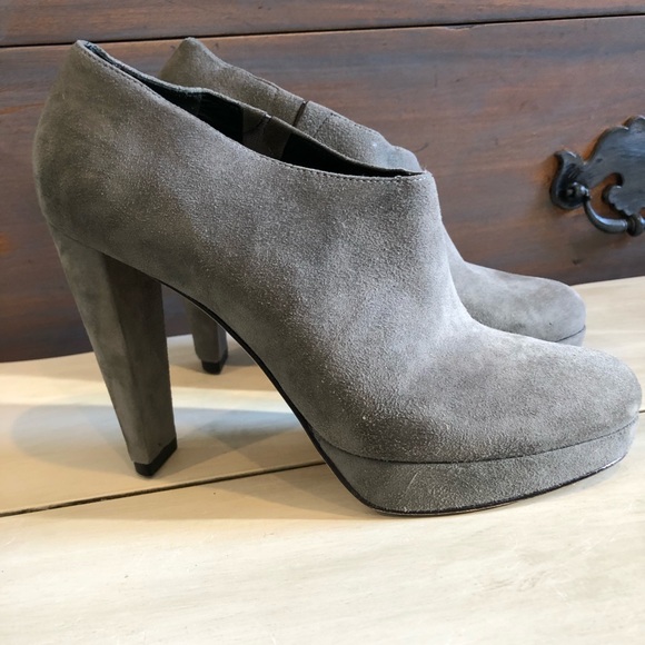 Cole Haan … platform heel suede ankle boots - Picture 4 of 16